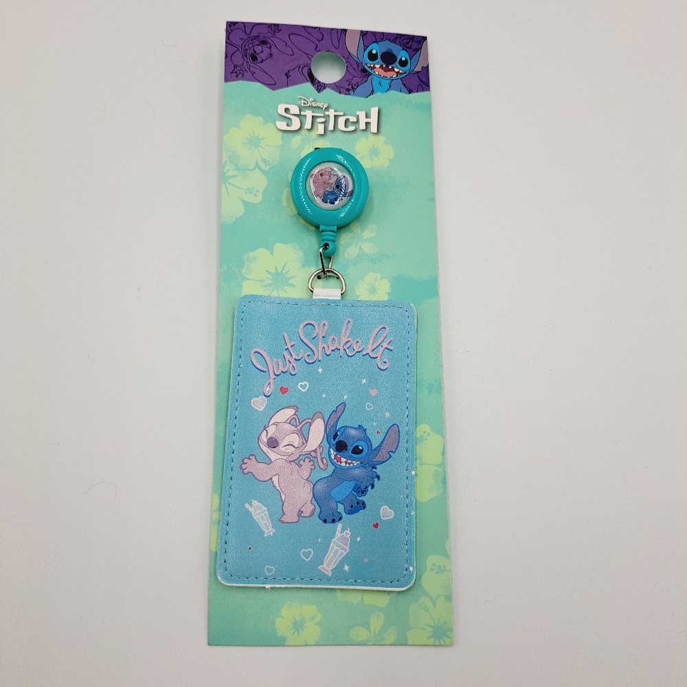 Disney Stitch & Angel Id Holder